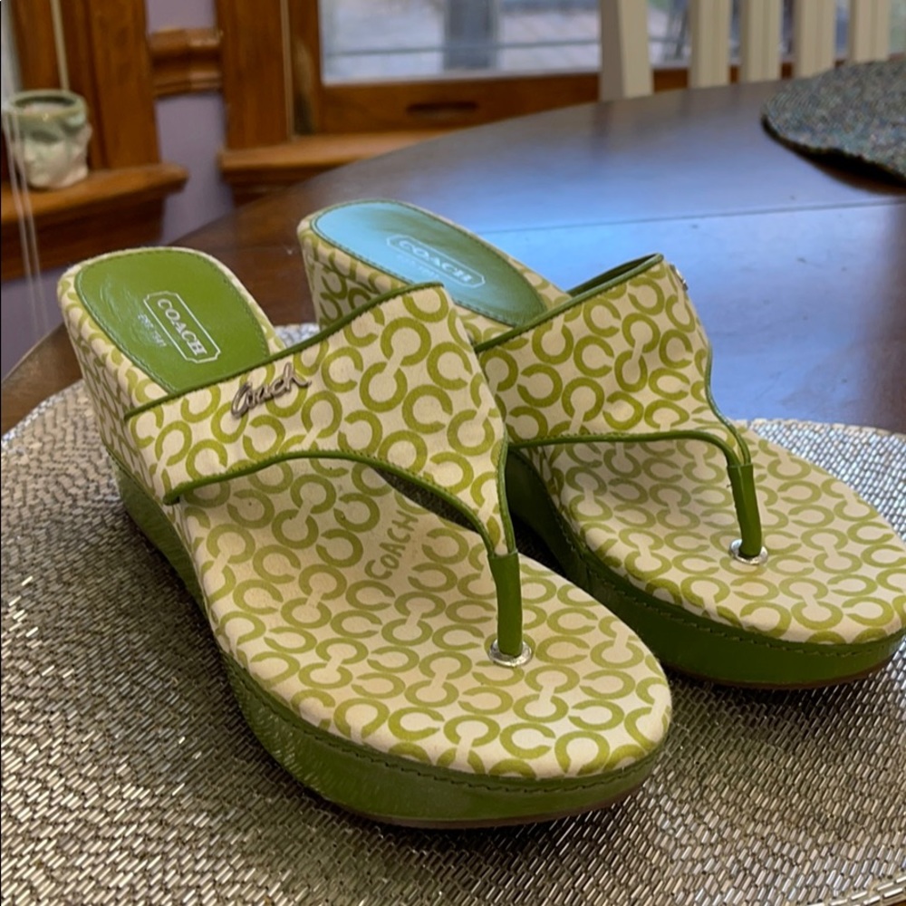 Authentic Coach vintage sandals